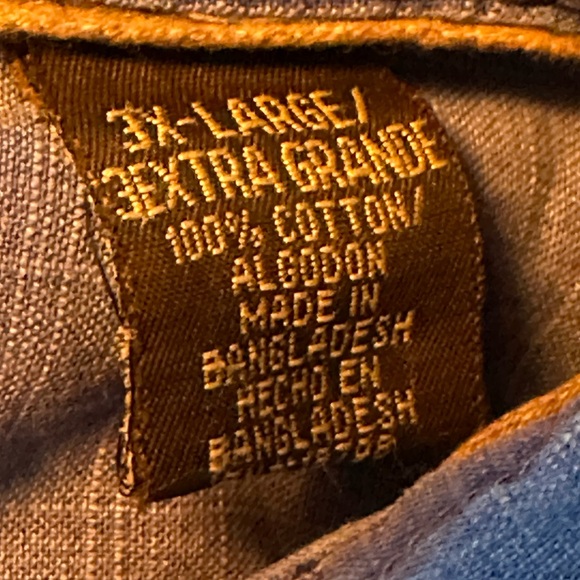 Manhattan Dress Short XXL Men Button Down Shirt Stripes XXXL 3XL - Picture 4 of 8